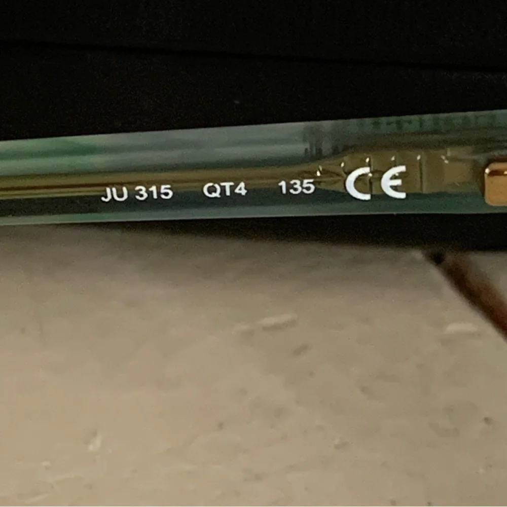 Juicy Couture Crystal Teal Color Eyeglass Frames JU 315 QT4 135